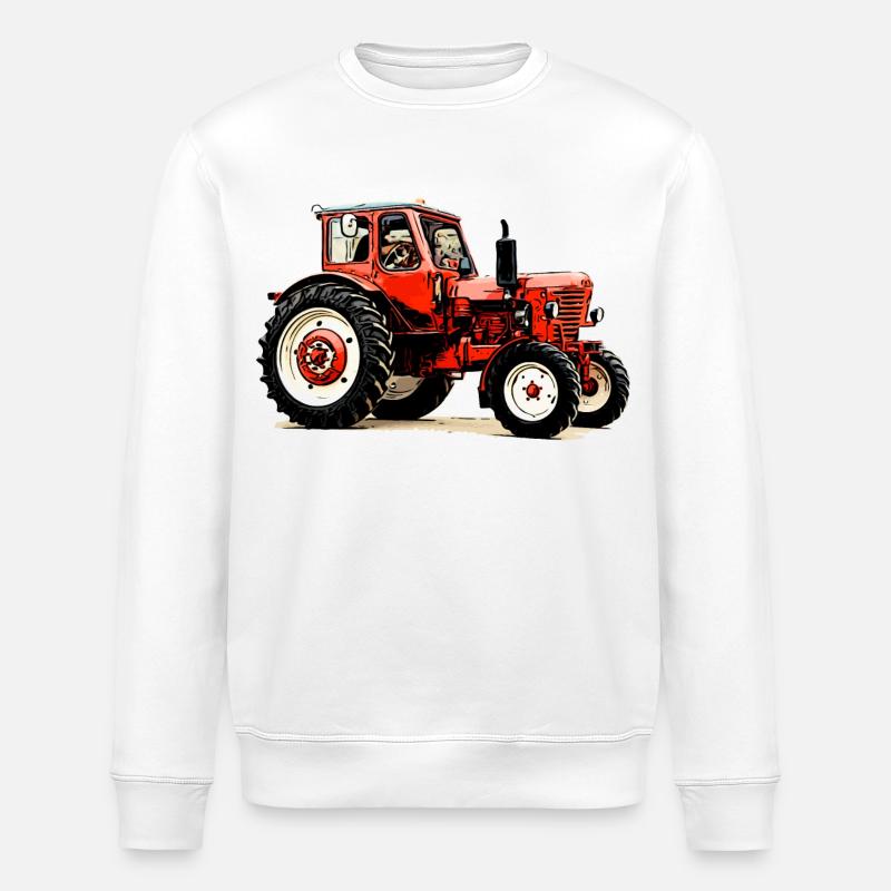 Belarus mts 50 - Stanley/Stella Unisex Bio-Sweatshirt ROLLER - Weiß