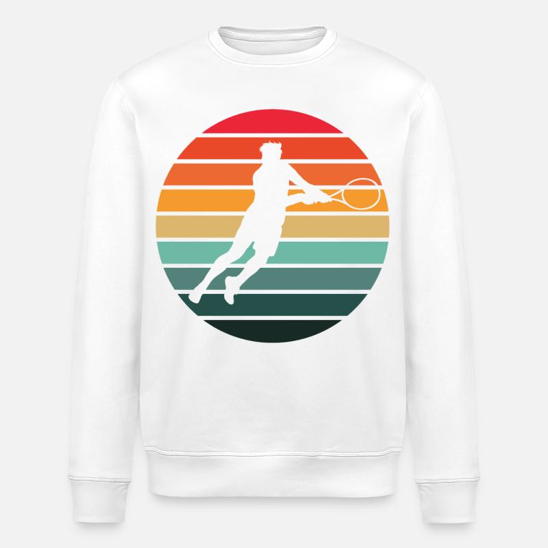 Tennis - Stanley/Stella Unisex Bio-Sweatshirt ROLLER - Weiß