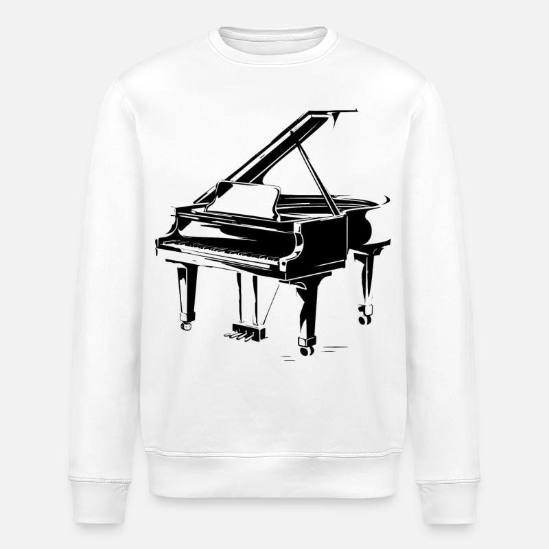 Dessin d’aile - Sweat bio ROLLER Stanley/Stella Unisexe - blanc