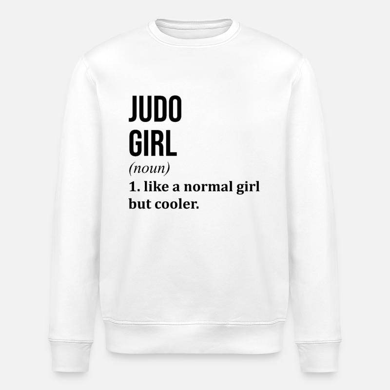 Judo Judo - Sweat bio ROLLER Stanley/Stella Unisexe - blanc