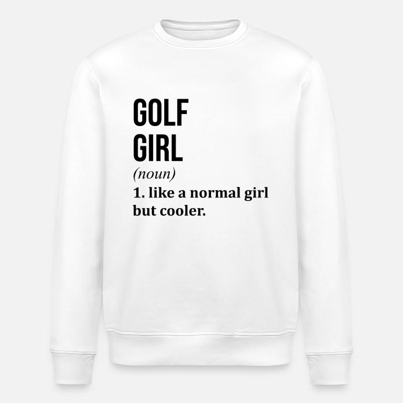 Golf - Stanley/Stella ROLLER Unisex Organic Sweatshirt - white