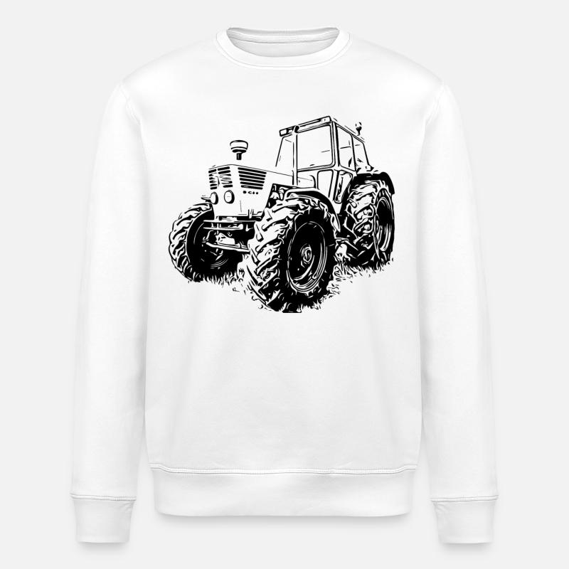 Deutz Traktor - Stanley/Stella Unisex Bio-Sweatshirt ROLLER - Weiß