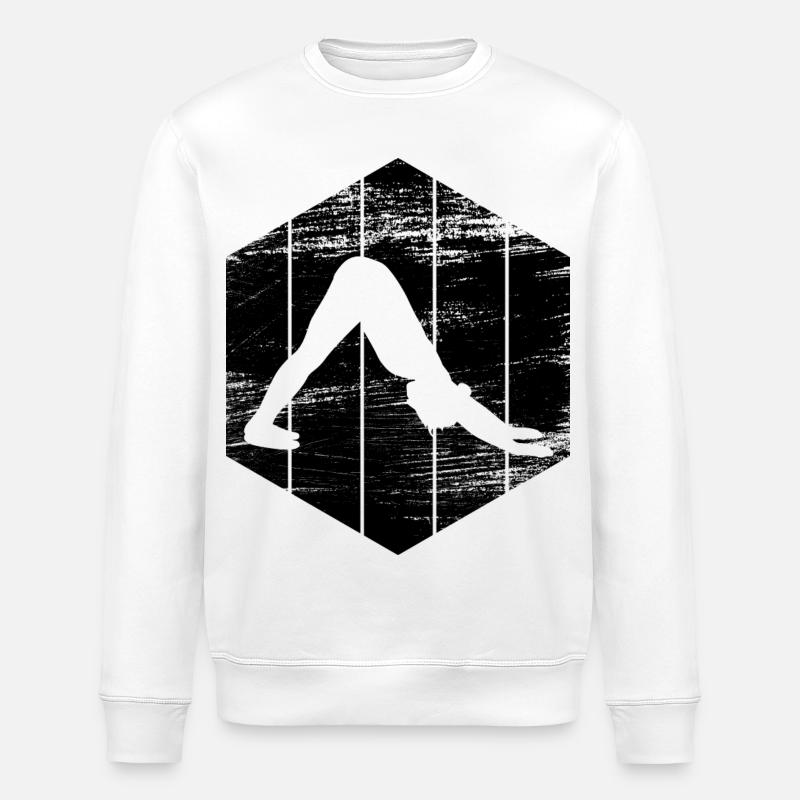 Yogini - Sweat bio ROLLER Stanley/Stella Unisexe - blanc