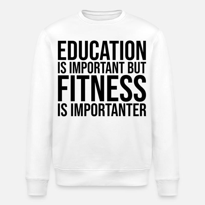Fitness - Stanley/Stella Unisex Bio-Sweatshirt ROLLER - Weiß