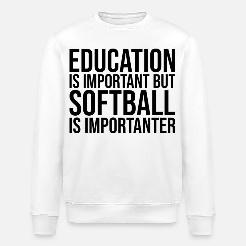 softball - Sweat bio ROLLER Stanley/Stella Unisexe - blanc