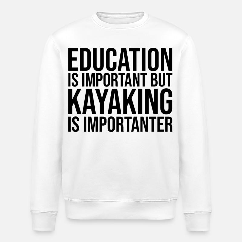 Kajak - Stanley/Stella Unisex Bio-Sweatshirt ROLLER - Weiß