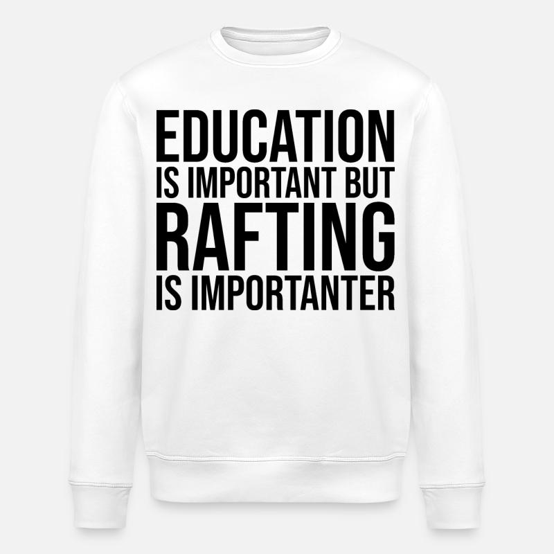 rafting - Sweat bio ROLLER Stanley/Stella Unisexe - blanc