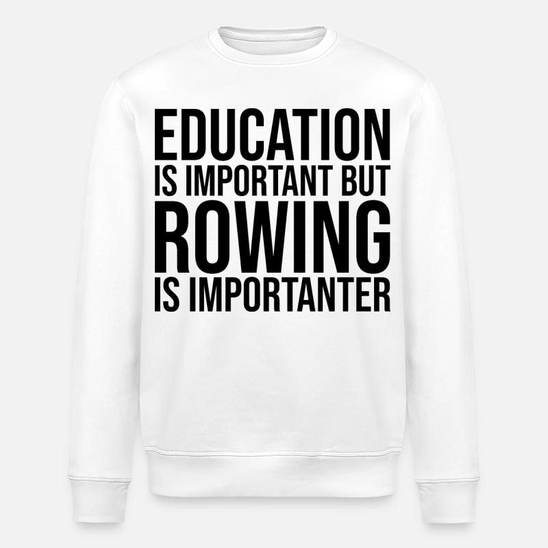 Rudern - Stanley/Stella Unisex Bio-Sweatshirt ROLLER - Weiß