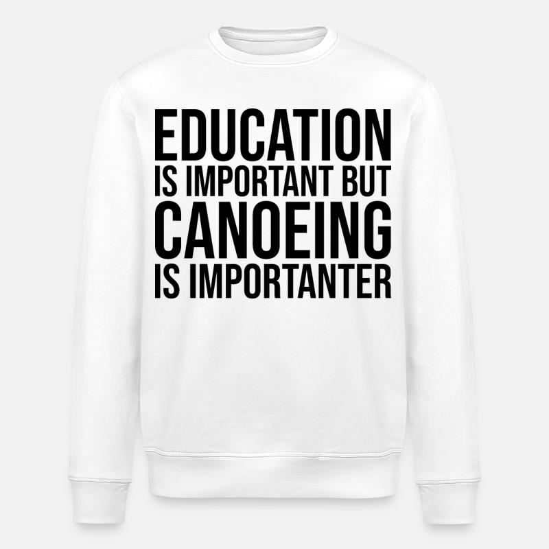 Kanu - Stanley/Stella Unisex Bio-Sweatshirt ROLLER - Weiß