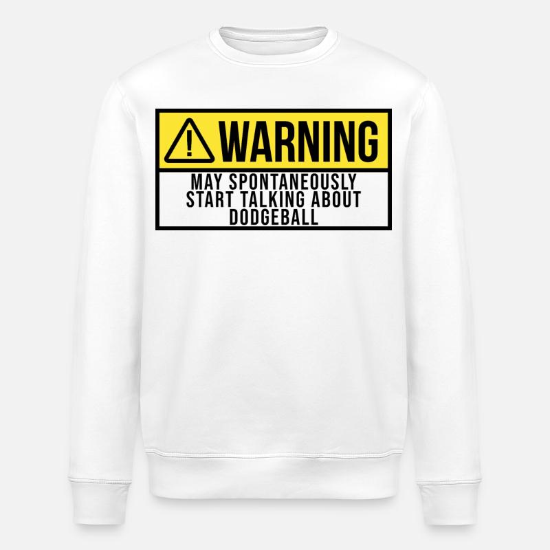Völkerball - Stanley/Stella Unisex Bio-Sweatshirt ROLLER - Weiß