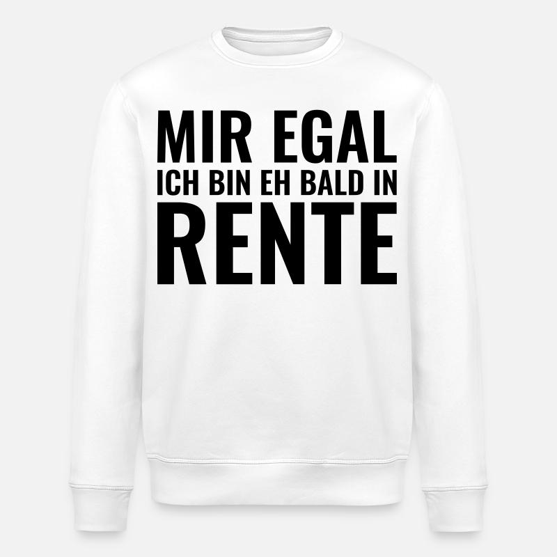 Rente - Stanley/Stella Unisex Bio-Sweatshirt ROLLER - Weiß