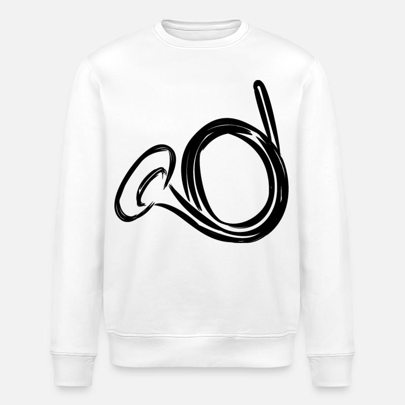 Clairon - Sweat bio ROLLER Stanley/Stella Unisexe - blanc