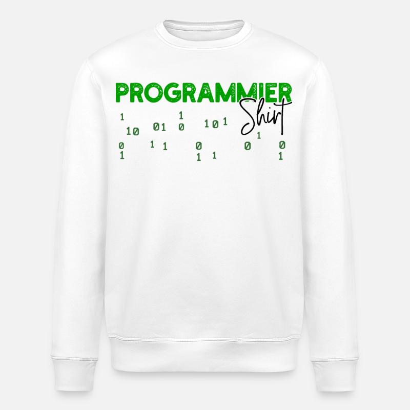 Programmierer Developer Code Statement Skripting - Stanley/Stella Unisex Bio-Sweatshirt ROLLER - Weiß