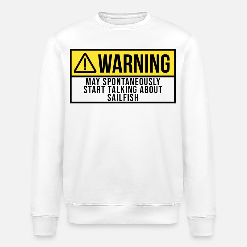 Sailfish - Stanley/Stella ROLLER Unisex Organic Sweatshirt - white