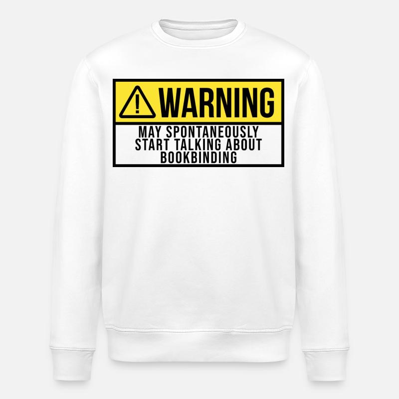 Buchbinder - Stanley/Stella Unisex Bio-Sweatshirt ROLLER - Weiß