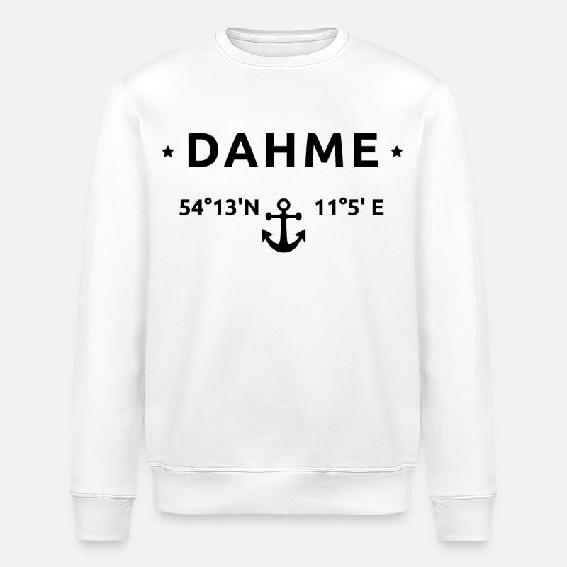 Dahme Coordinates - Stanley/Stella ROLLER Unisex Organic Sweatshirt - white