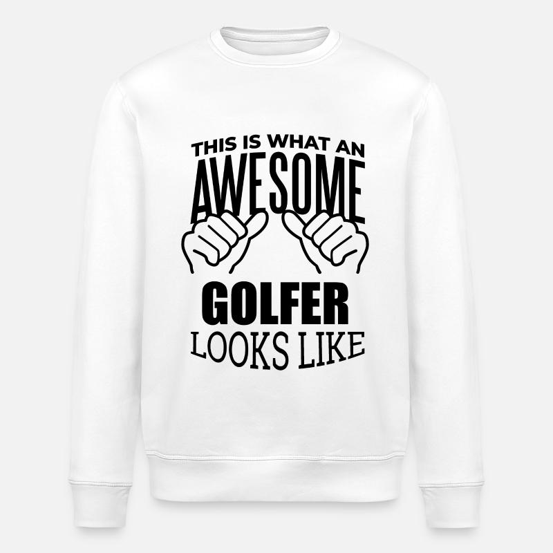 Golf - Sweat bio ROLLER Stanley/Stella Unisexe - blanc