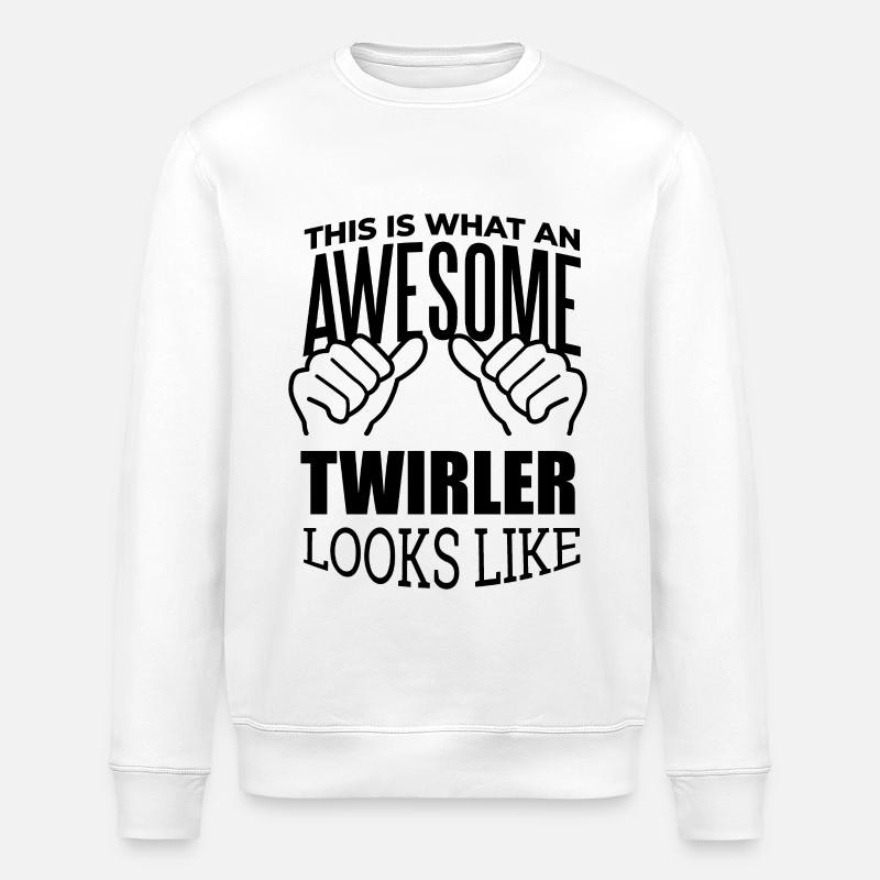 wirbeln - Stanley/Stella Unisex Bio-Sweatshirt ROLLER - Weiß