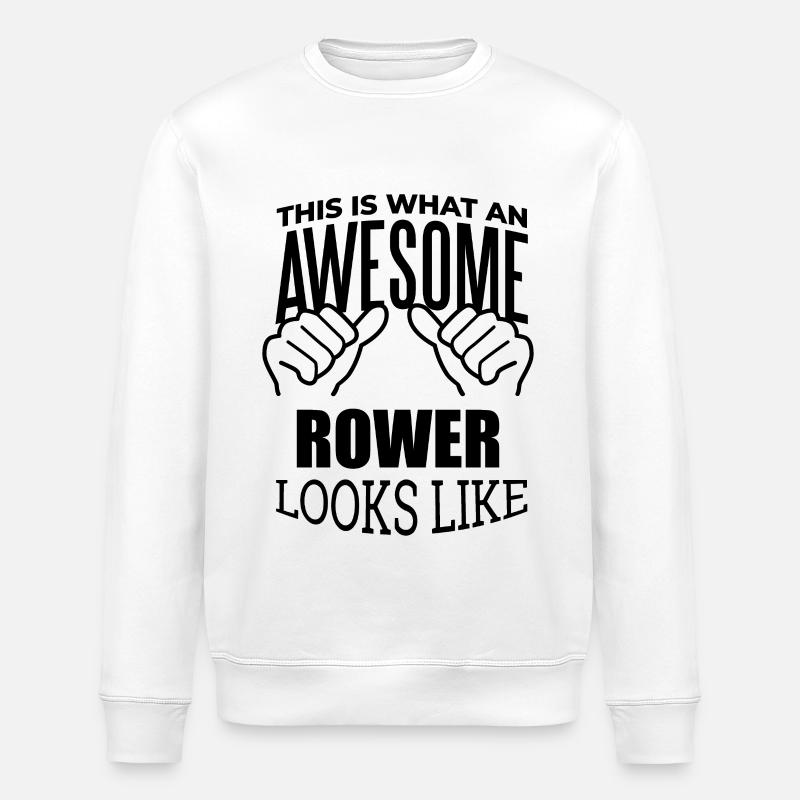 Ruderer - Stanley/Stella Unisex Bio-Sweatshirt ROLLER - Weiß