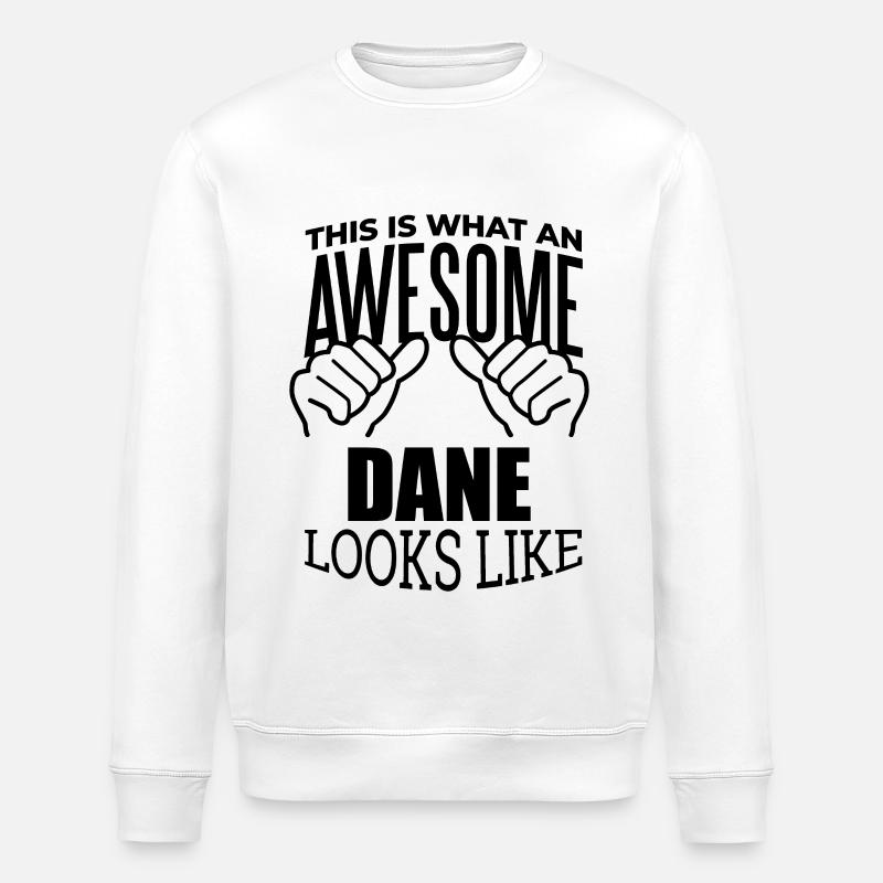 Danemark - Sweat bio ROLLER Stanley/Stella Unisexe - blanc