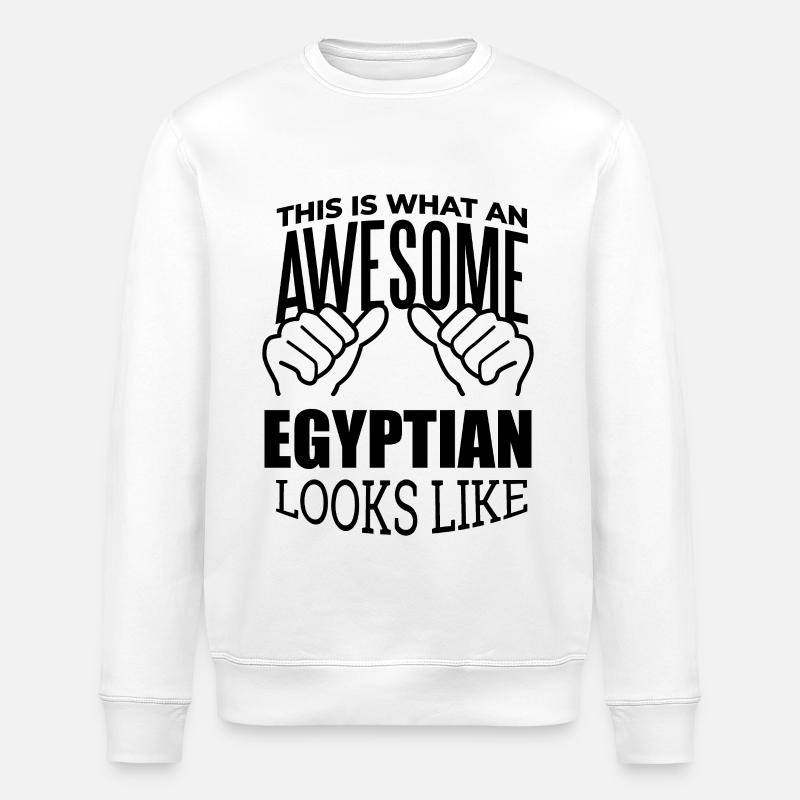 Ägypten - Stanley/Stella Unisex Bio-Sweatshirt ROLLER - Weiß