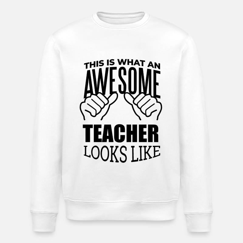 Lehrer - Stanley/Stella Unisex Bio-Sweatshirt ROLLER - Weiß