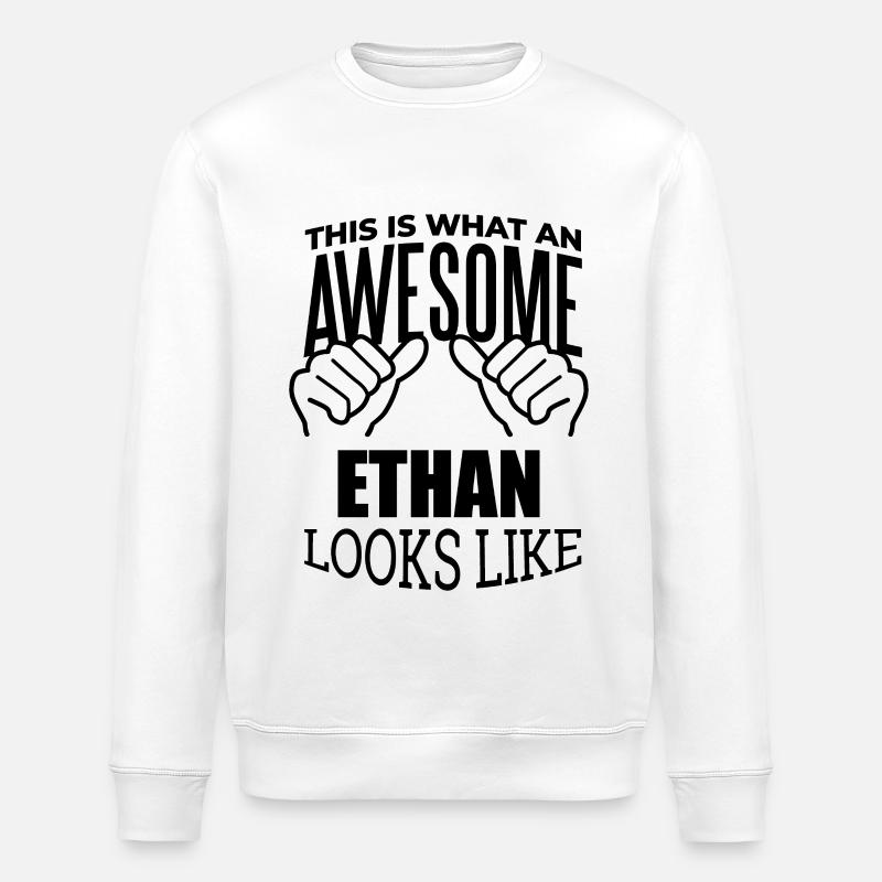 Ethan - Sweat bio ROLLER Stanley/Stella Unisexe - blanc