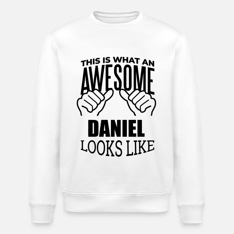 Daniel - Stanley/Stella ROLLER Unisex Organic Sweatshirt - white