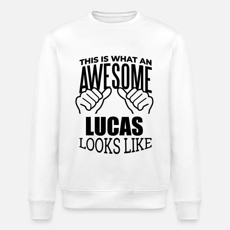 Lucas - Sweat bio ROLLER Stanley/Stella Unisexe - blanc