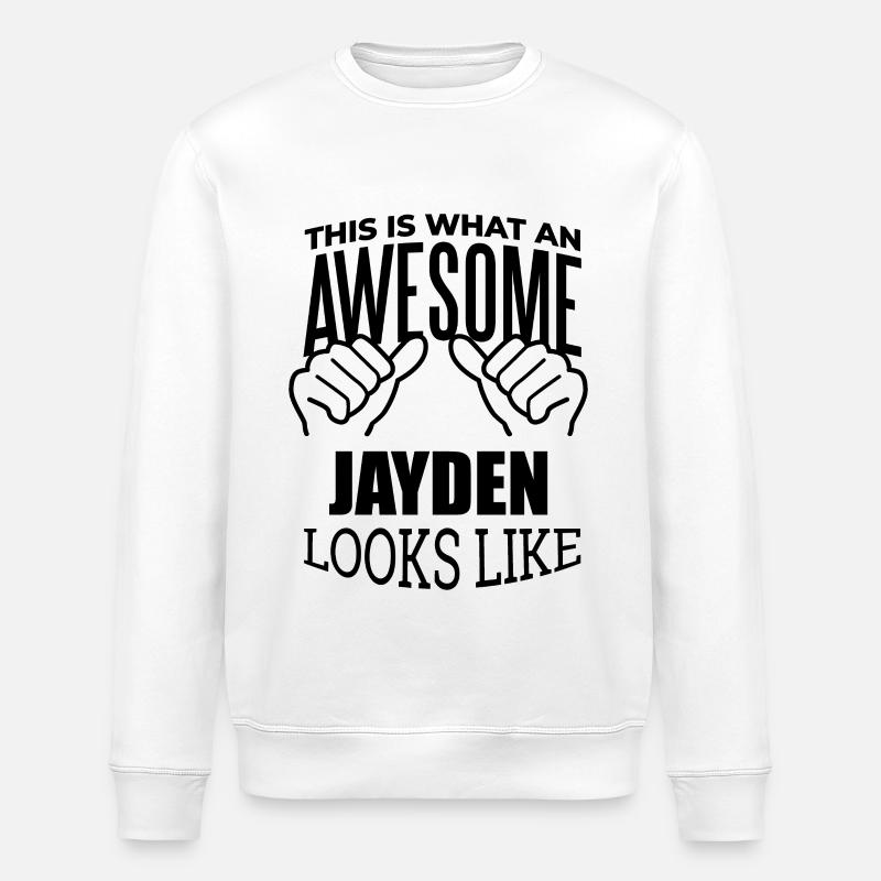 Jayden - Stanley/Stella Unisex Bio-Sweatshirt ROLLER - Weiß