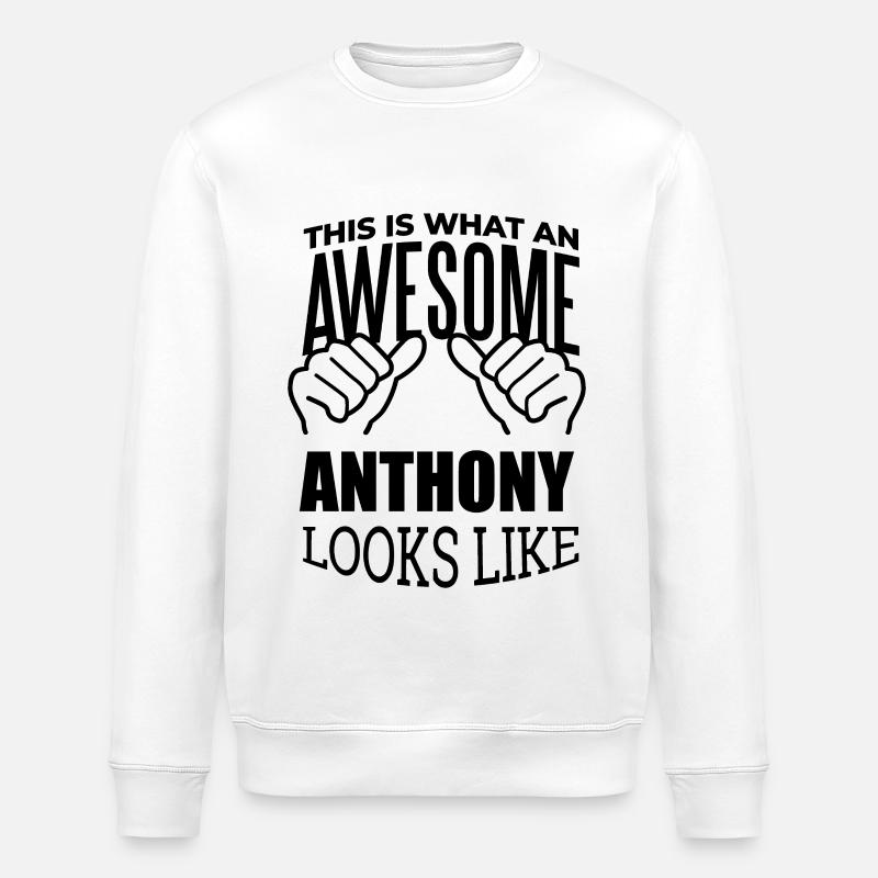 Anthony - Sweat bio ROLLER Stanley/Stella Unisexe - blanc