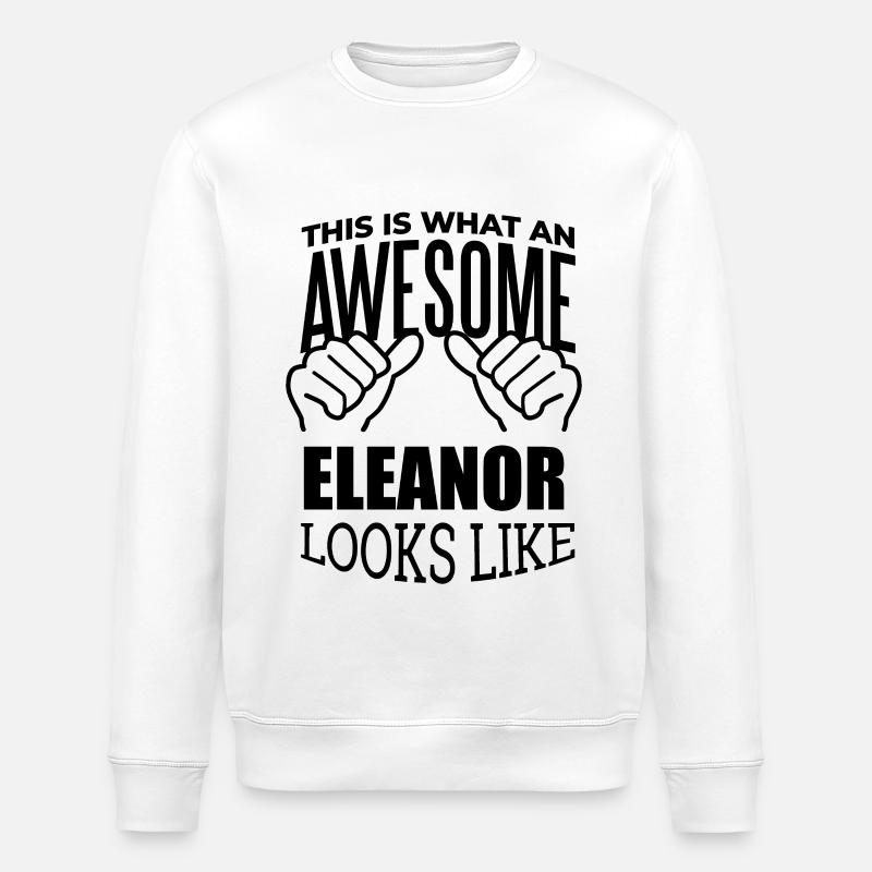 Eleonore - Stanley/Stella Unisex Bio-Sweatshirt ROLLER - Weiß