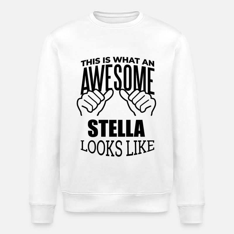 Stella - Stanley/Stella Unisex Bio-Sweatshirt ROLLER - Weiß