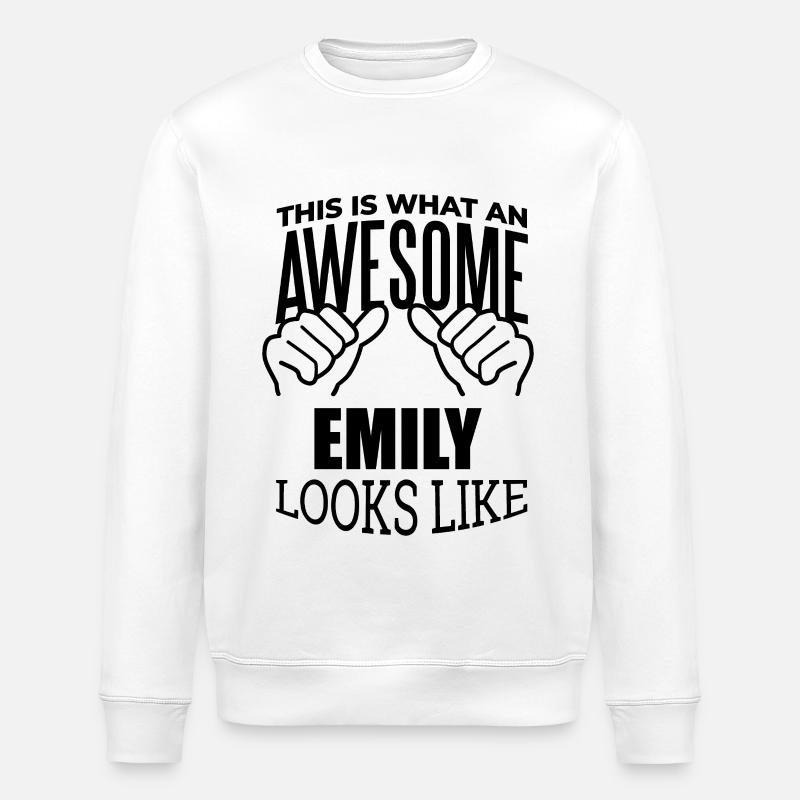 Emily - Stanley/Stella Unisex Bio-Sweatshirt ROLLER - Weiß