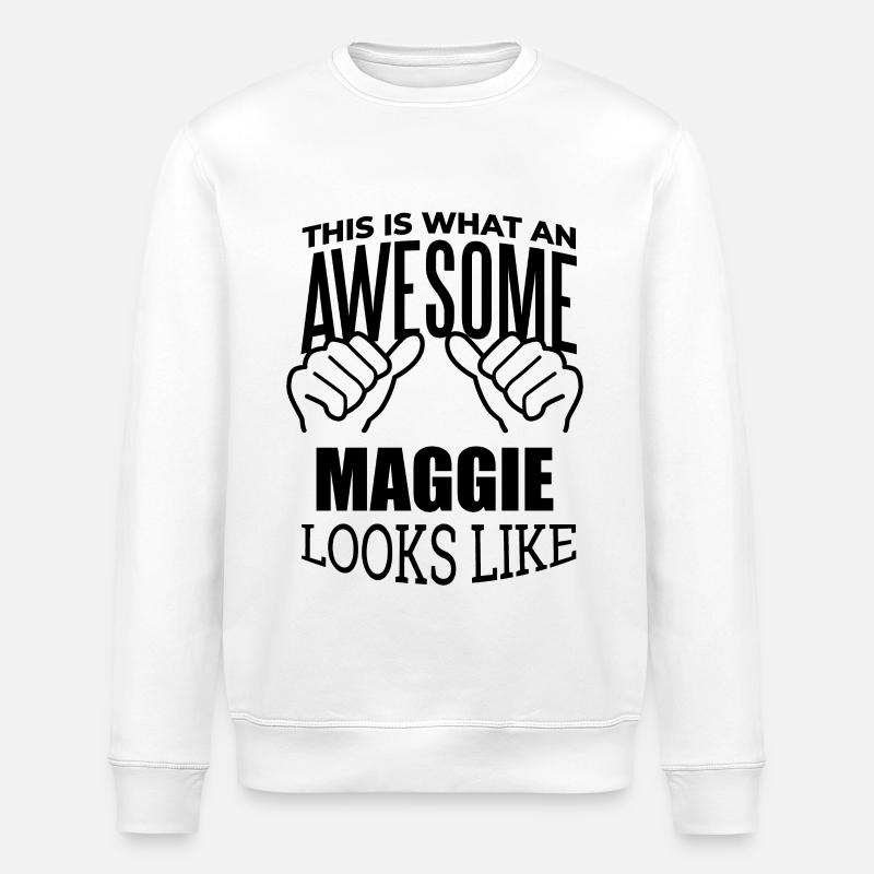 Maggie - Sweat bio ROLLER Stanley/Stella Unisexe - blanc