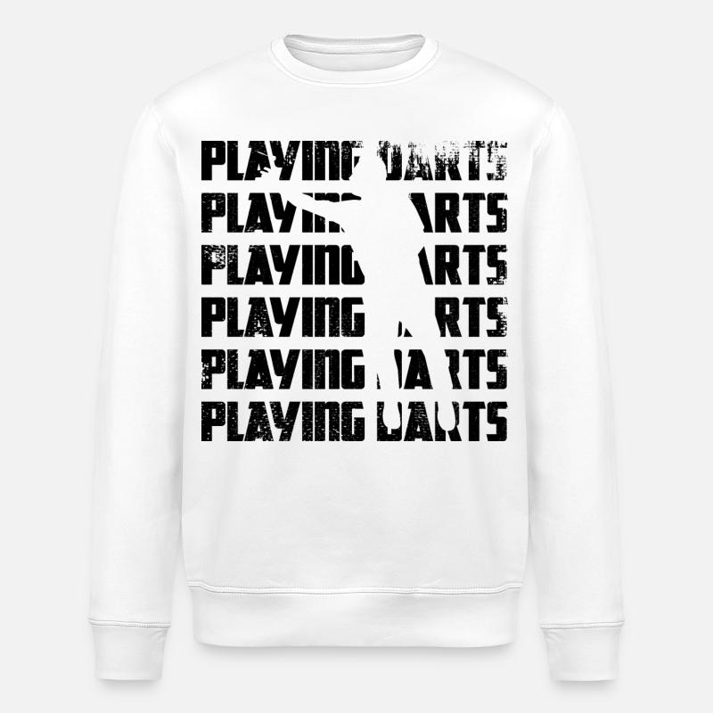 Dard - Sweat bio ROLLER Stanley/Stella Unisexe - blanc
