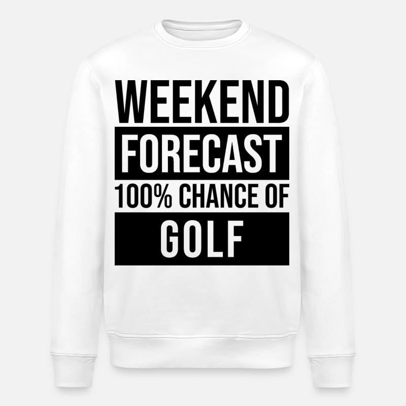 Golf - Stanley/Stella Unisex Bio-Sweatshirt ROLLER - Weiß