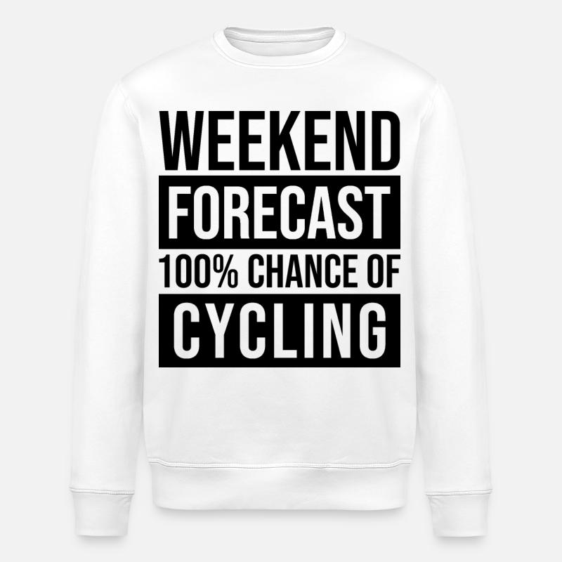 cyclisme - Sweat bio ROLLER Stanley/Stella Unisexe - blanc