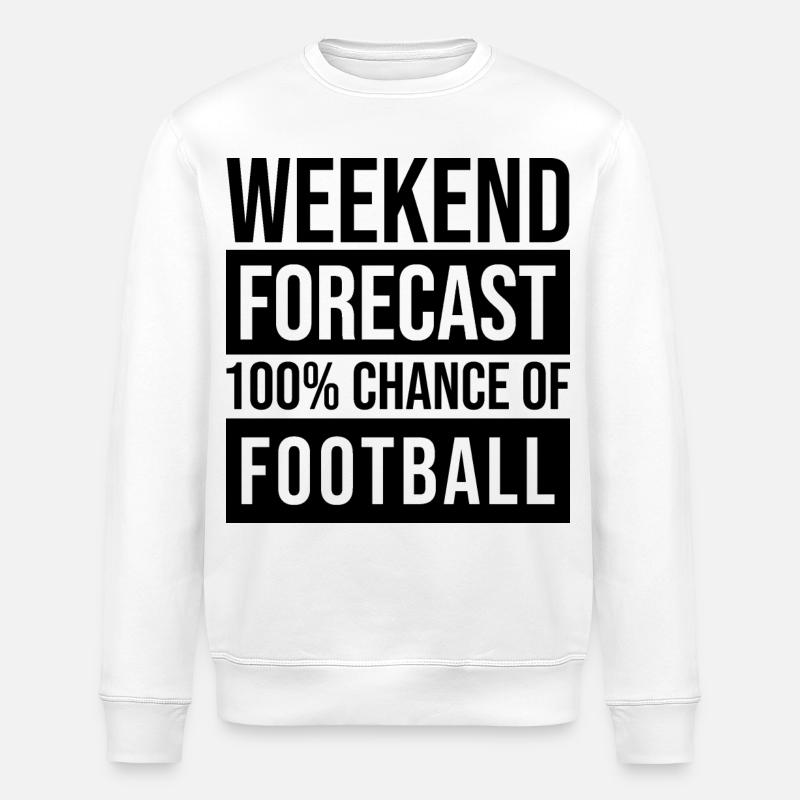 Fußball - Stanley/Stella Unisex Bio-Sweatshirt ROLLER - Weiß