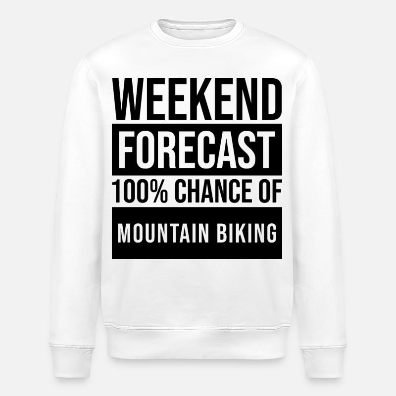 VTT - Sweat bio ROLLER Stanley/Stella Unisexe - blanc