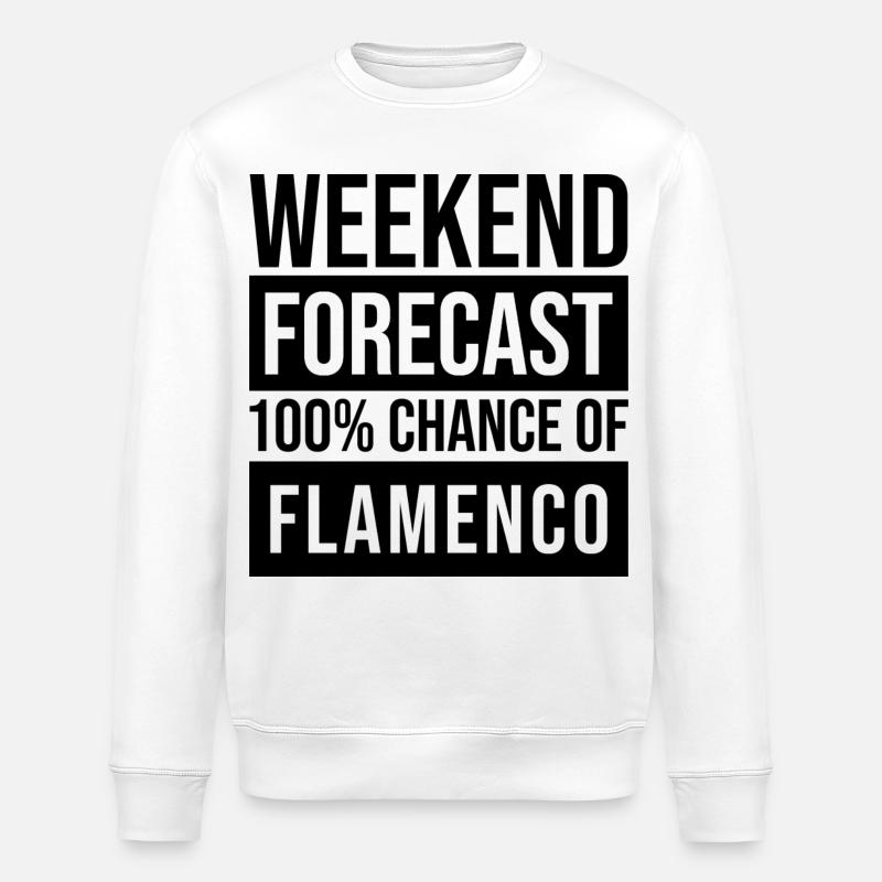 flamenco - Sweat bio ROLLER Stanley/Stella Unisexe - blanc