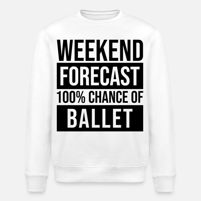 Ballett - Stanley/Stella Unisex Bio-Sweatshirt ROLLER - Weiß