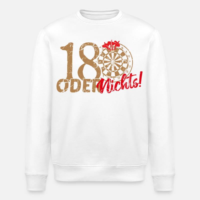 Dart 180 - Stanley/Stella Unisex Bio-Sweatshirt ROLLER - Weiß