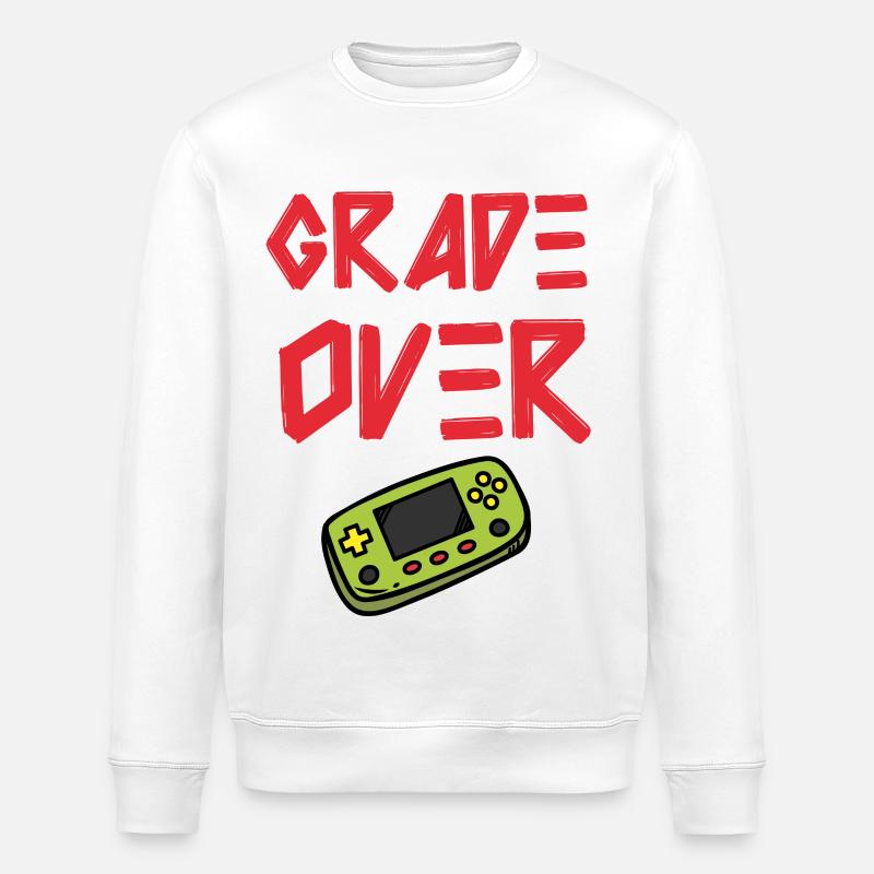 Game Over: Conclusion won! - Stanley/Stella ROLLER Unisex Organic Sweatshirt - white