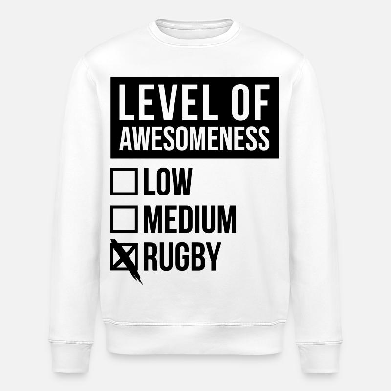 Rugby - Stanley/Stella Unisex Bio-Sweatshirt ROLLER - Weiß