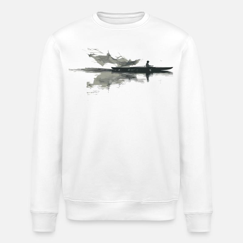 Ruderer - Stanley/Stella Unisex Bio-Sweatshirt ROLLER - Weiß