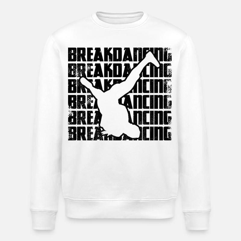 Breakdance - Sweat bio ROLLER Stanley/Stella Unisexe - blanc