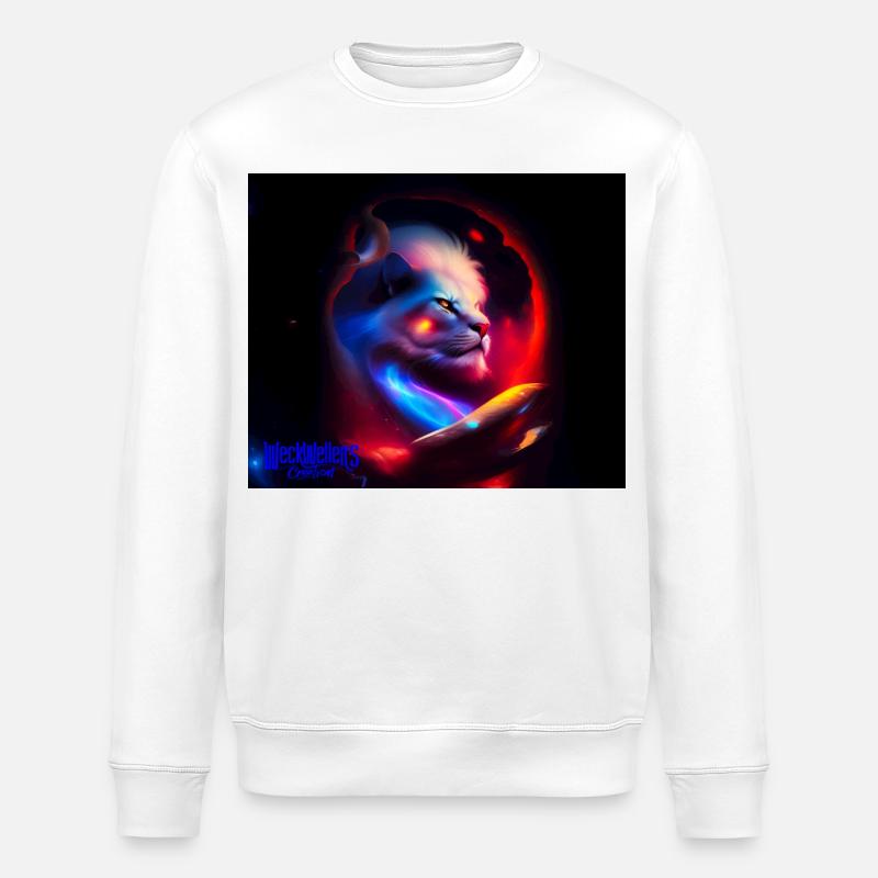 Lion Univers - Sweat bio ROLLER Stanley/Stella Unisexe - blanc