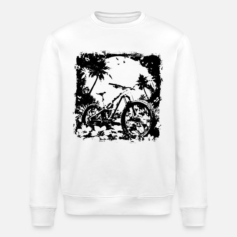 VTT - Sweat bio ROLLER Stanley/Stella Unisexe - blanc