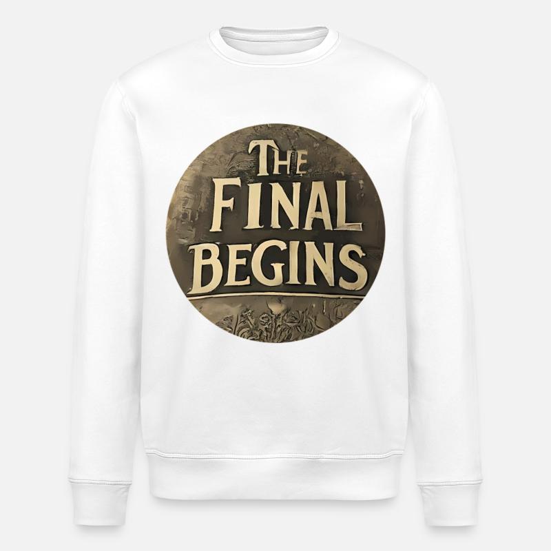 The Final begins - Stanley/Stella Unisex Bio-Sweatshirt ROLLER - Weiß